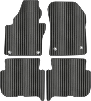 Комплект ковриков для авто Alicosta 1432_1_сер для Volkswagen Touran I минивэн/1T 2003-2010 (EVA соты, серый) - 