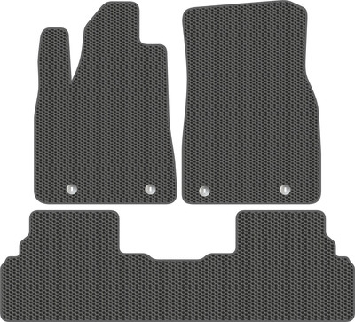 Комплект ковриков для авто Alicosta 0705_1_сер для Lexus RX350 III SUV/AL10 2012-2015 (EVA соты, серый) - 