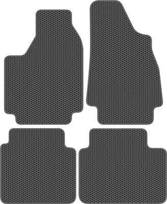 Комплект ковриков для авто Alicosta 2413_1_сер для Лада Нива SUV/2121 3дв 1977-н.в. (EVA соты, серый) - 