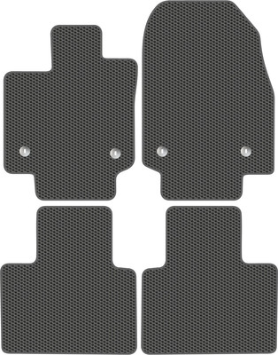 Комплект ковриков для авто Alicosta 2361_1_сер для Lexus RX350h V SUV 2022-н.в. (EVA соты, серый) - 