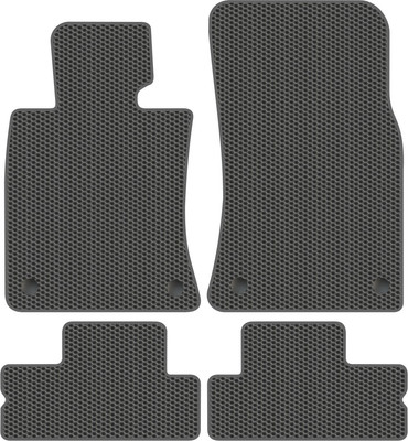 Комплект ковриков для авто Alicosta 2419_1_сер для Mini Hatch II хэтчбек 5дв/R56 2006-2014 (EVA соты, серый) - 