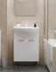 Тумба с умывальником Mixline АлАн-60 554983 + Уют 60 - 