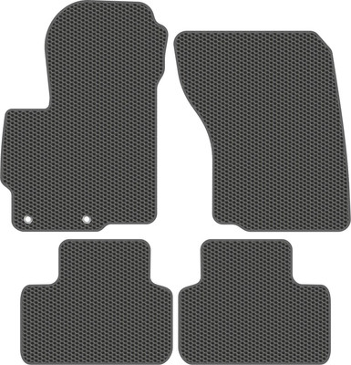 Комплект ковриков для авто Alicosta 0872_1_сер для Mitsubishi ASX I SUV/GA1W-GA3W 2010-н.в. (EVA соты, серый) - 