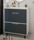 Тумба с умывальником Mixline Байкал 75 550385 + Luxe Quadro 75 / QDR75SLWB01 - 