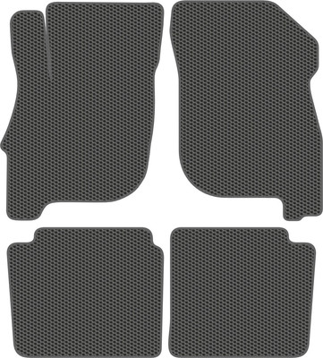 Комплект ковриков для авто Alicosta 0881_1_сер для Mitsubishi Galant седан 2006-2012 (EVA соты, серый) - 