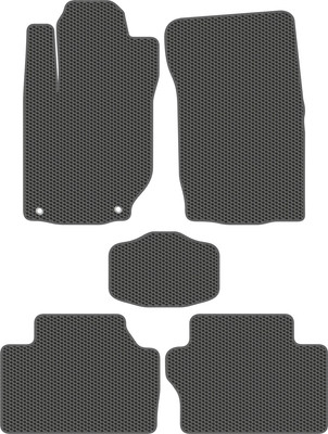 Комплект ковриков для авто Alicosta 2422_1_сер для Mitsubishi Montero Sport III SUV 2019-н.в. (EVA соты, серый) - 