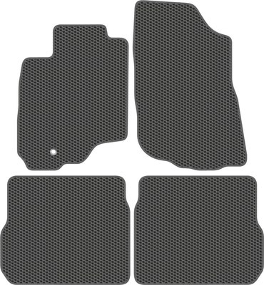 Комплект ковриков для авто Alicosta 0890_1_сер для Mitsubishi Outlander I SUV/CU2W 2002-2009 (EVA соты, серый) - 