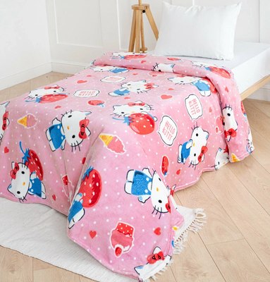 

Плед, Hello Kitty Клубнички 150x100