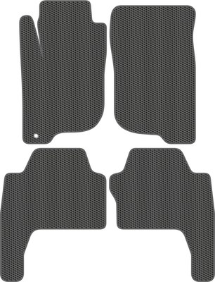 Комплект ковриков для авто Alicosta 0903_1_сер для Mitsubishi Pajero Sport II SUV 2008-2017 (EVA соты, серый) - 