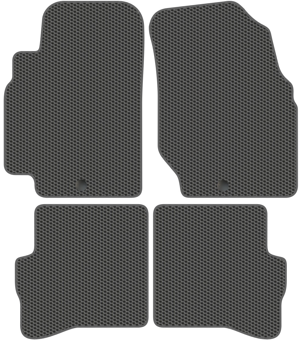 Комплект ковриков для авто Alicosta 0928_1_сер для Nissan Almera Сlassic седан/B10 2006-2012 (EVA соты, серый)