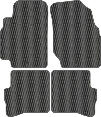 Комплект ковриков для авто Alicosta 0928_1_сер для Nissan Almera Сlassic седан/B10 2006-2012 (EVA соты, серый) - 