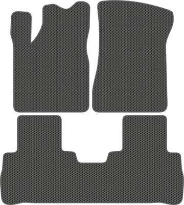 Комплект ковриков для авто Alicosta 0941_1_сер для Nissan Murano I SUV/Z50 2002-2007 (EVA соты, серый) - 