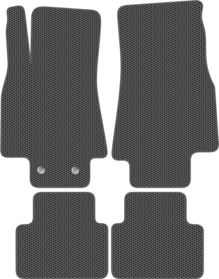 Комплект ковриков для авто Alicosta 0759_1_сер для Mercedes-Benz A-Class II хэтчбек 5 дв (EVA соты, серый) - 