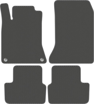 Комплект ковриков для авто Alicosta 0761_1_сер для Mercedes-Benz A-Class III хэтчбек 5 дв/W176) (EVA соты, серый) - 