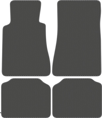 Комплект ковриков для авто Alicosta 0755_1_сер для Mercedes-Benz C-Class седан/W201 1982-1993 (EVA соты, серый) - 