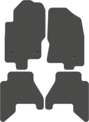 Комплект ковриков для авто Alicosta 0948_1_сер для Nissan Pathfinder III SUV/R51 2009-2014 (EVA соты, серый) - 