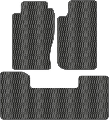 Комплект ковриков для авто Alicosta 2435_1_сер для Nissan Patrol V SUV/Y61 2004-2010 (EVA соты, серый) - 