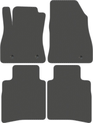 Комплект ковриков для авто Alicosta 0972_1_сер для Nissan Sentra седан/B17 2014-2017 (EVA соты, серый) - 