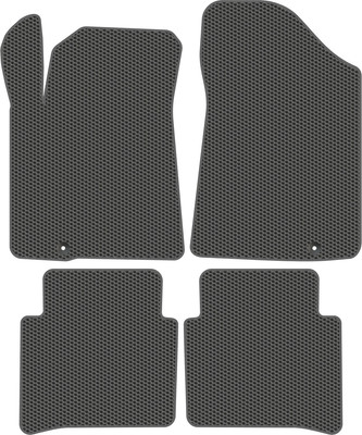 Комплект ковриков для авто Alicosta 0976_1_сер для Nissan Teana II седан/J32 2008-2014 (EVA соты, серый) - 