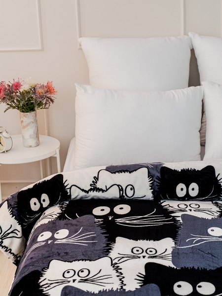 Плед PAVLine FREEDom Коты компания 150x200