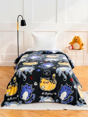 

Плед, FREEDom Коты цветные 150x200