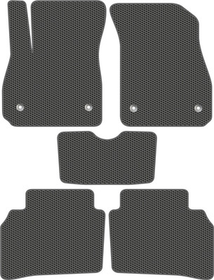 Комплект ковриков для авто Alicosta 1747_1_сер для Opel Insignia II универсал/Z18 2017-н.в. (EVA соты, серый) - 
