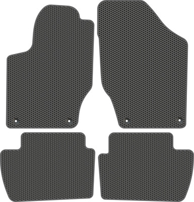Комплект ковриков для авто Alicosta 1058_1_сер для Peugeot 308 I хэтчбек 5 дв/4A/C 2007-2014 (EVA соты, серый) - 