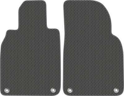 Комплект ковриков для авто Alicosta 2455_1_сер для Porsche Cayman купе/982C 2016-н.в. (EVA соты, серый) - 