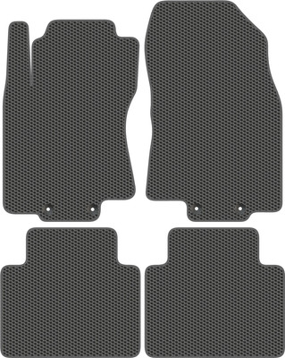 Комплект ковриков для авто Alicosta 1133_1_сер для Renault Koleos II SUV 2016-н.в. (EVA соты, серый) - 