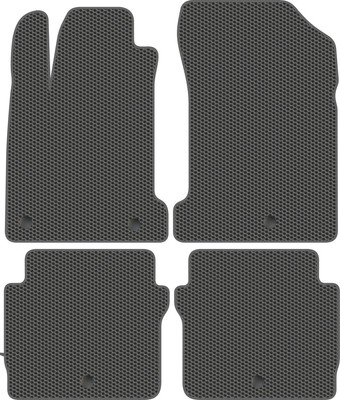 Комплект ковриков для авто Alicosta 1142_1_сер для Renault Latitude седан 2010-2015 (EVA соты, серый) - 