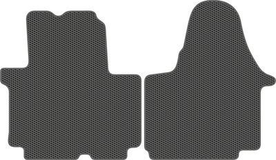 Комплект ковриков для авто Alicosta 2465_1_сер для Renault Trafic минивэн/JL 2001-2014 (EVA соты, серый) - 