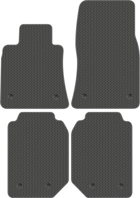 Комплект ковриков для авто Alicosta 2468_1_сер для Rolls-Royce Ghost II седан/Long RR22 2020-н.в. (EVA соты, серый) - 