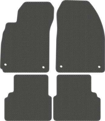 Комплект ковриков для авто Alicosta 1180_1_сер для Saab 9.3 2002-2011 (EVA соты, серый) - 