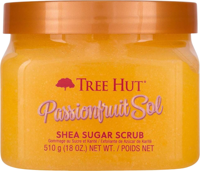 Скраб для тела Tree Hut Passionfruit Sol Сахарный (510г) - 