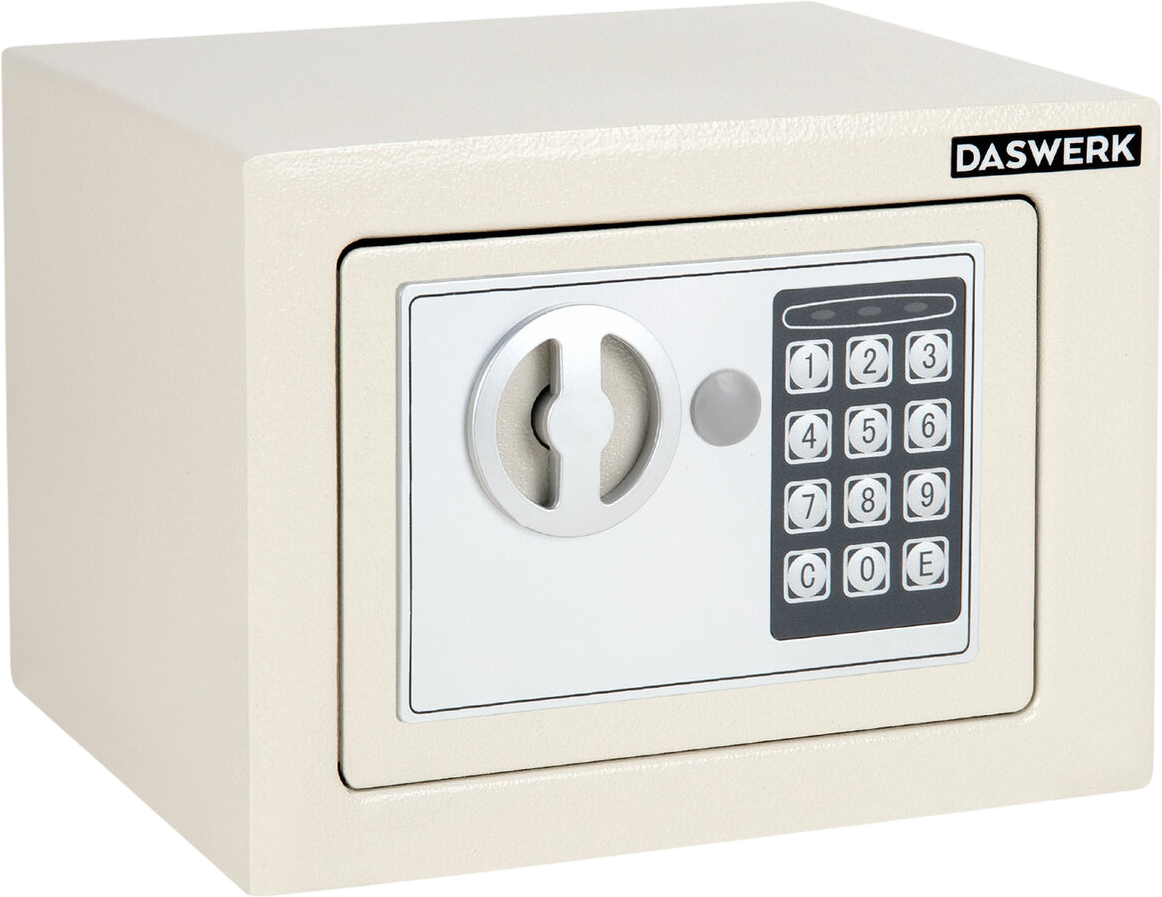 Мебельный сейф Daswerk SC-170EL / 291340 (бежевый)