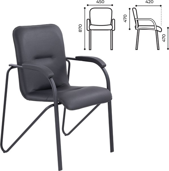Купить Стул офисный Brabix Samba CF-107 / 533189 в Жодино