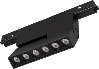 Трековый светильник Arlight MAG-ORIENT-DOTS-FOLD-S195-6W Day4000 BK 30deg / 041921 - 
