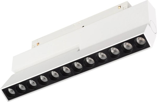 Трековый светильник Arlight MAG-ORIENT-DOTS-FOLD-S230-12W Day4000 WH 30deg / 045034