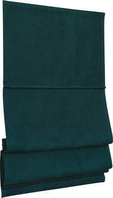 Римская штора Delfa Макси Madrid СШД-02М 561/023 (140x180, изумрудный) -