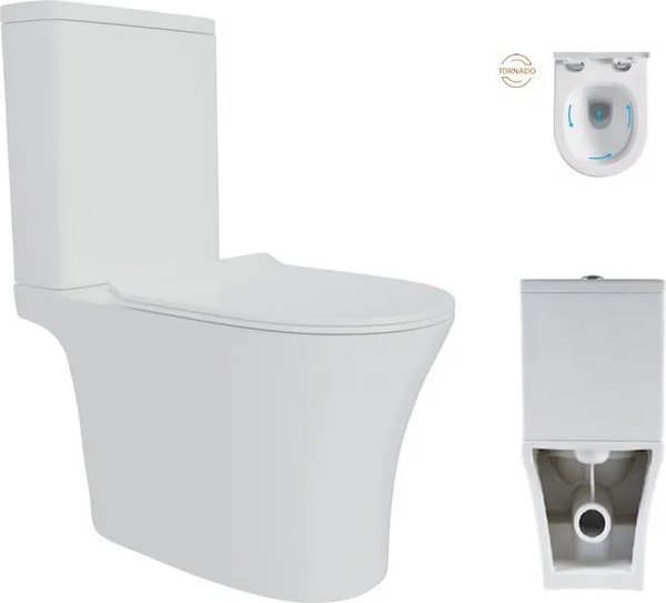 Купить Унитаз напольный Teymi Ritta Pro Vortex / T40811 в Минске