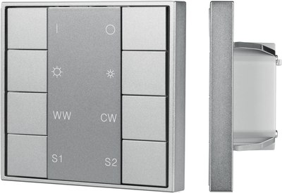 

Выключатель, Intelligent DALI-201-23-1G-2SC-MIX-DT8-IN Silver / 048217
