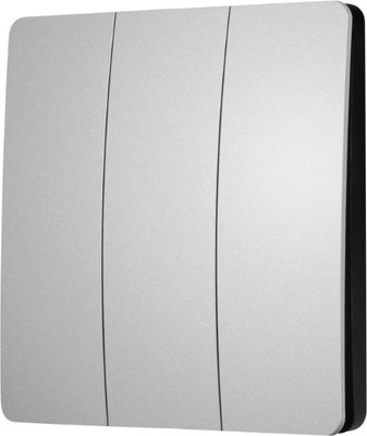 

Выключатель, Intelligent KINETIC-801-22-3G-WP-SUF Silver / 051683