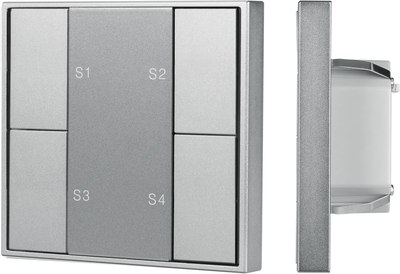 

Выключатель, Intelligent DALI-201-23-1G-4SC-IN Silver / 048184