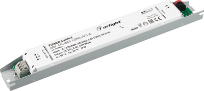 Блок питания для светильника Arlight ARV-SP24060-LONG-PFC-A 24V 2.5A 60W / 025594(1) - 