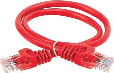 Кабель Generica PC04-C5EU-1M-G (1м, красный) - 