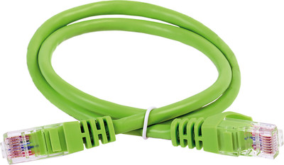 Кабель ITK PC02-C6U-05M (0.5м, зеленый) -