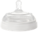 Соска Mombella Wide Neck / 01855 (L, белый) - 