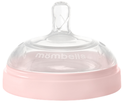 Соска Mombella Wide Neck / 01858 (XL, розовый) -
