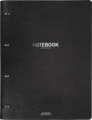 Тетрадь Brauberg Vista / 404512 (120л, черный) -