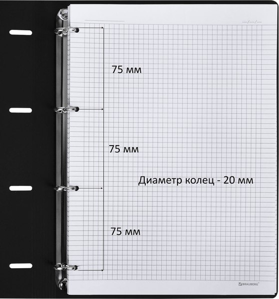 Тетрадь Brauberg Vista. Туман / 404515 (120л)